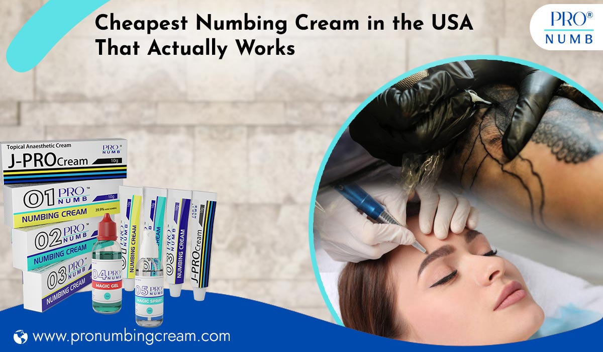 Cheapest Numbing Cream in the USA That Actually Works