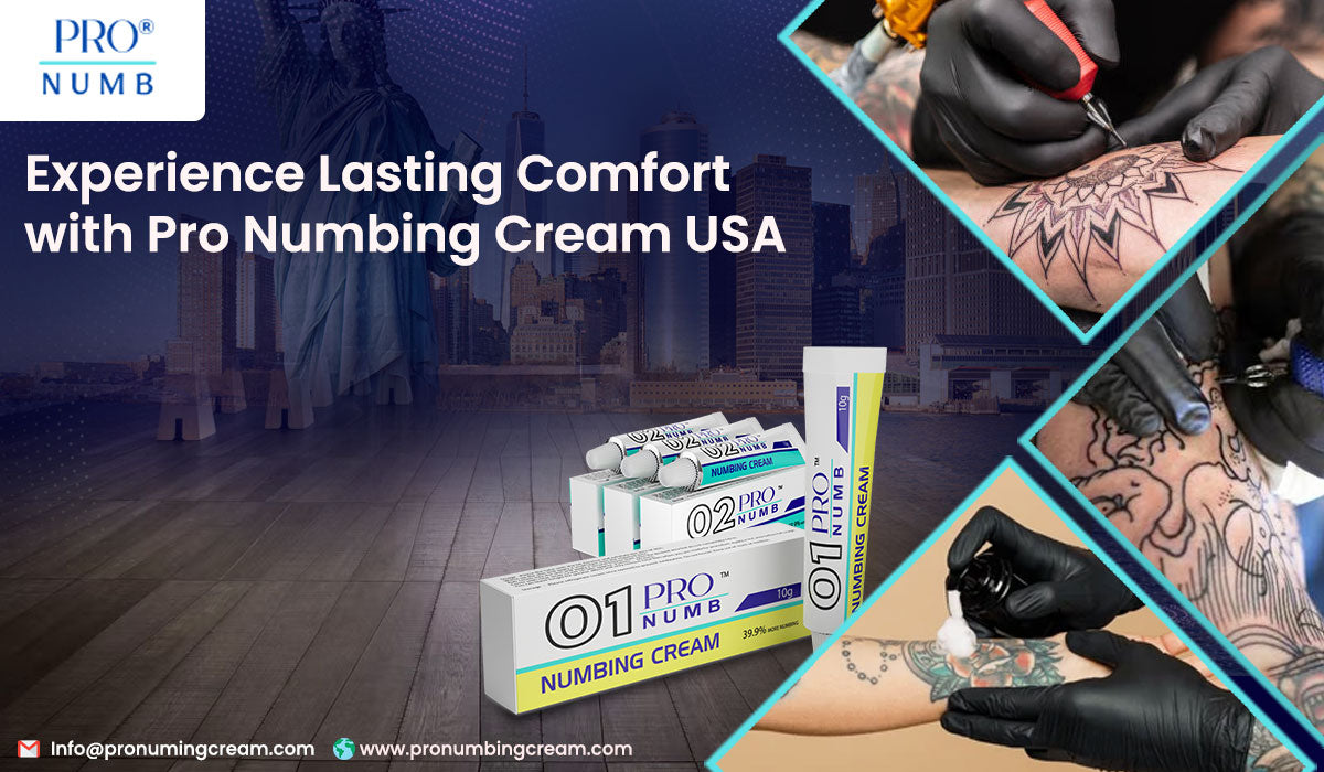 Experience Lasting Comfort with Pro Numbing Cream USA