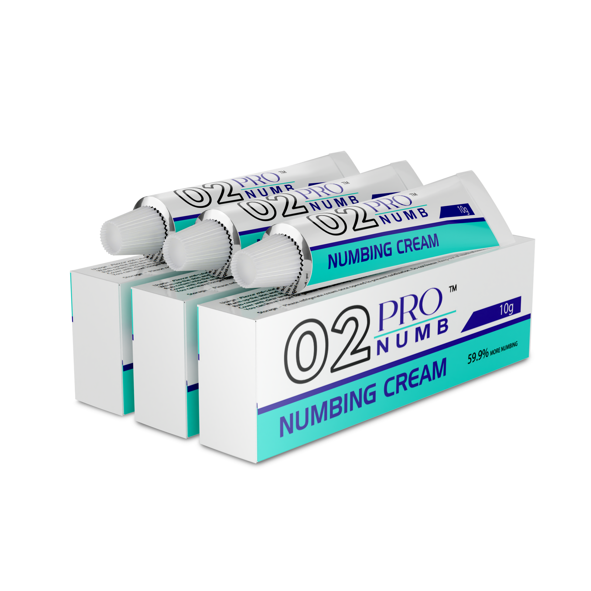 Image of a single tube of Pro Numb 02 Pink Tattoo Numbing Cream